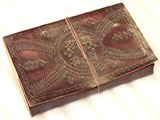 Click to View Large Leather Art Udaipur Rajasthan India :: Leather journal Manufacturer , Journals, Leather Udaipur , Leather Products , Leather Made Items, Leather Diary, Leather drawing Album, Leather Photo Album, Leather Folder, Leather Telephone Dairy & Leather Pocket Dairy, Leather Bags , Leather Pendants , Traditional Belts, Friendship Belts, Hotel Menu, Slip Pad, Key Chains, Letter Pads, Hand Made Pens, Knife Covers , Leather Pendants, Paintings Journals, Refill Journal , Leather Pocket Dairy , Leather Products , Leather sketch books, Leather telephone journals, Leather Friendship Belts , ifw creations.com Udaipur