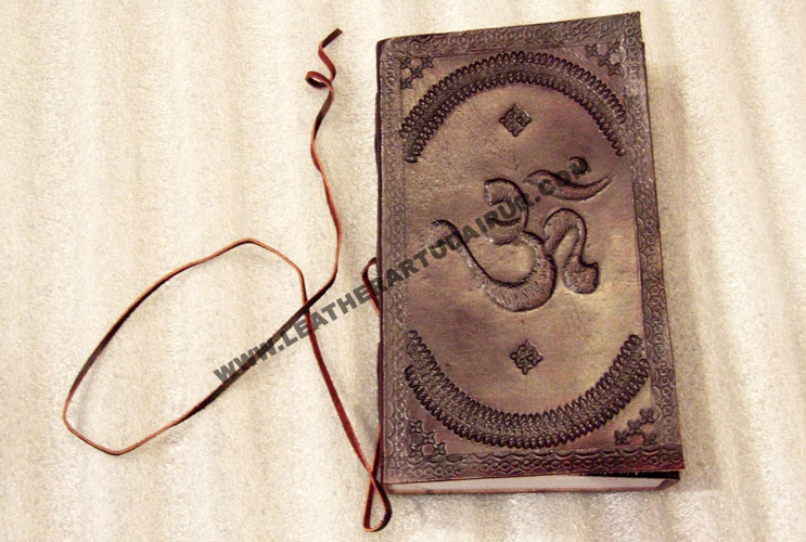 Leather-Book-Embossed-with-Om