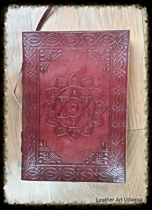 Symbol of god Leather Journal