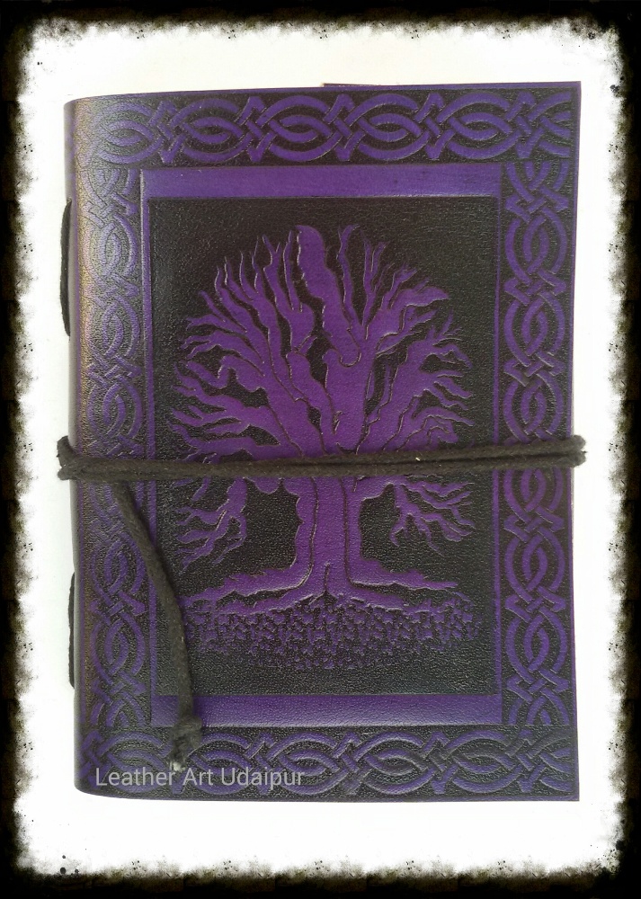 tree of life leather journal