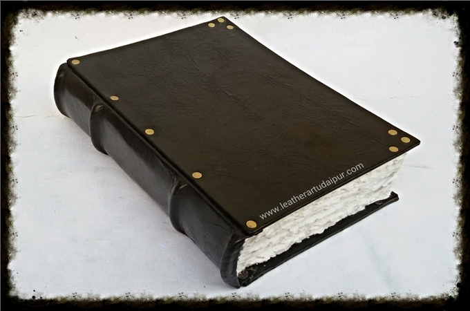 Art Leather Journal : Handmade Art Leather Journal 