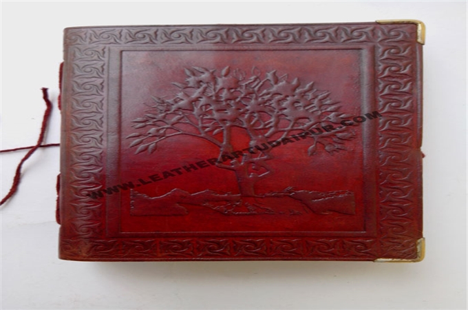 Leather Journal : Tree Of Life Leather Journal