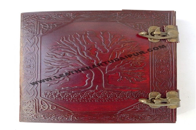 Leather Journal : Tree Of Life Leather Journal