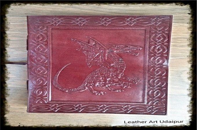 Leather Journal : Dragon Leather Journal