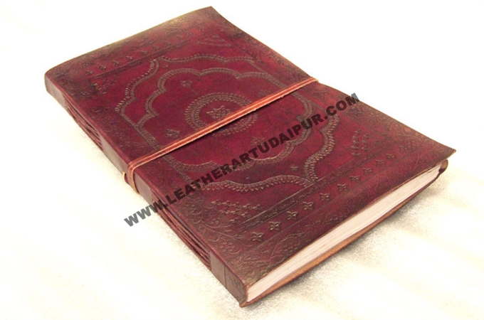 Leather Business Card Holder : Embossed