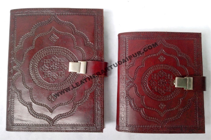 Leather Journal : Refill Leather Book Caver Journal