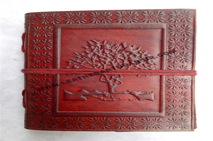 Leather Journal : Tree Of Life Leather Journal