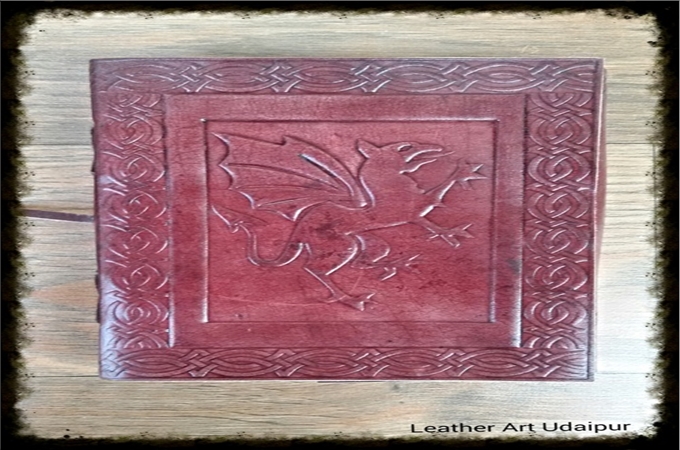 Leather Journal : Dragon Leather Journal