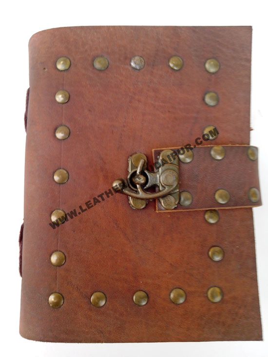 Natural Leather Journal with c.lock 