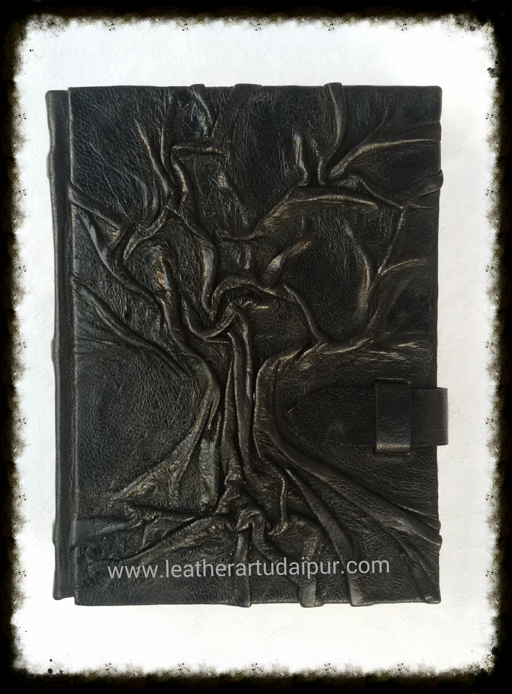 Handmade tree leather lournal