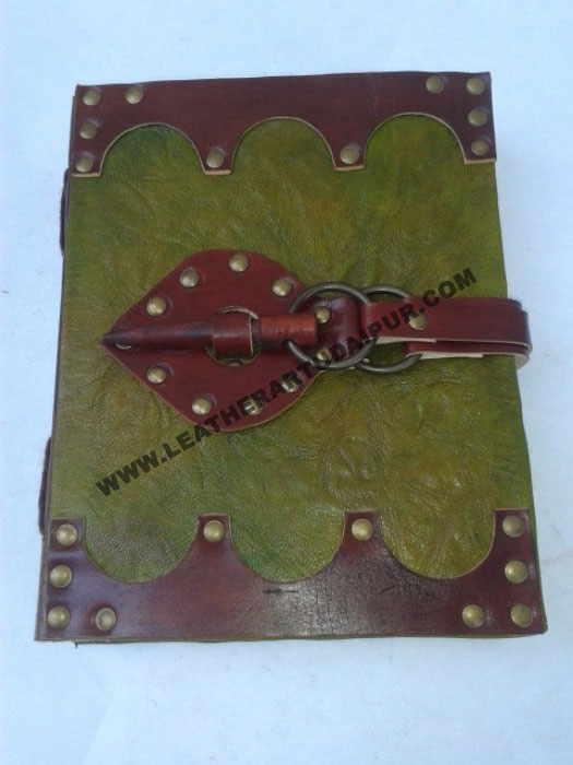 Stick Lock Art Leather Journal